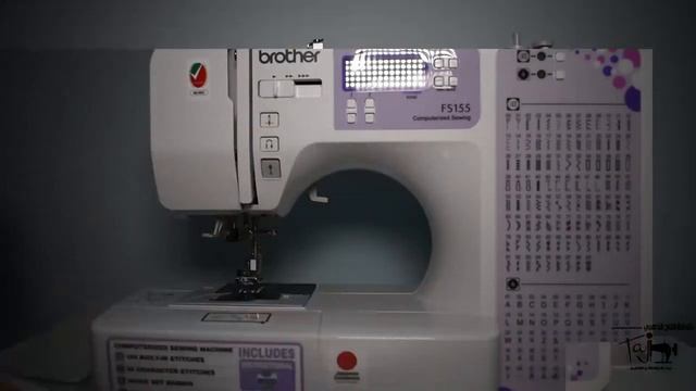 فتح صندوق ماكنة الخياطه والتطريز الالكترونيه من براذر موديل - Brother FS155 смотреть онлайн