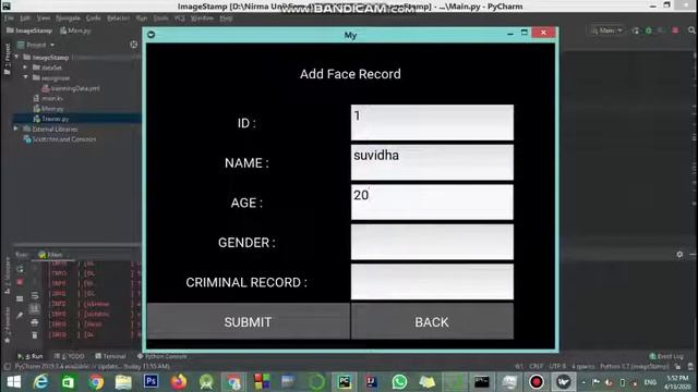 ImageStamp - Face Detection And Recognition In Python Using OpenCv смотреть онлайн