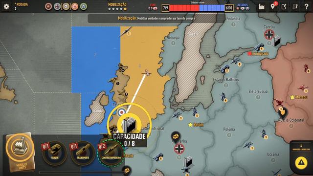 Axis & Allies 1942 Online PTBR - Tutorial Basico e Dia D! смотреть онлайн