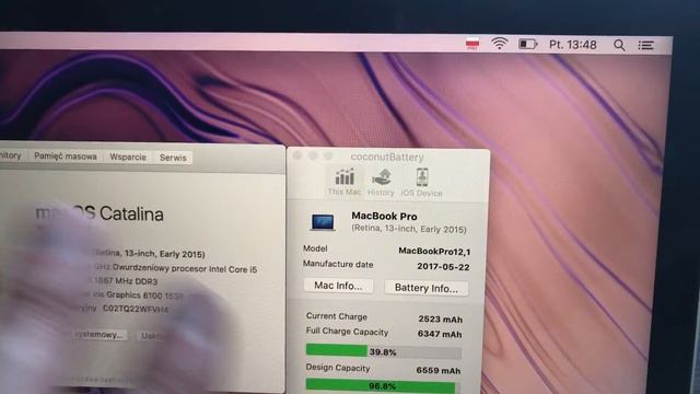 MacBook Pro 13" A1502 i5 | 8 GB | 500 GB SSD | 2017 смотреть онлайн