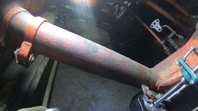 Ремонт трактора К-701М. Расточка отверстий, мойка рамы и др. смотреть онлайн