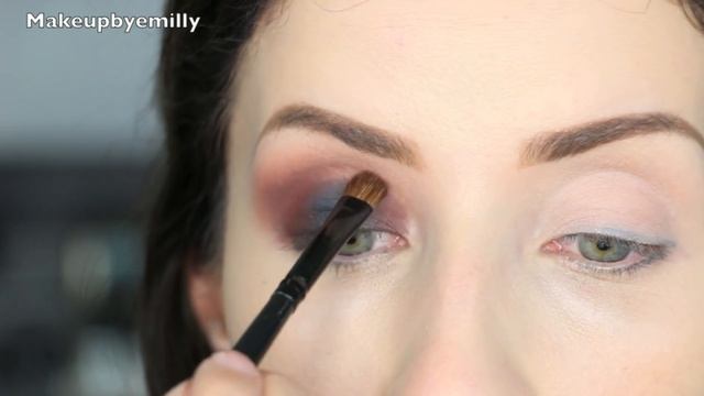 Thanksgiving Makeup - Cranberry Smokey Eye Tutorial смотреть онлайн