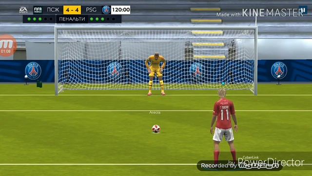 Пенальти под музыку в Фифа Мобайл/Fifa Mobile#2. смотреть онлайн