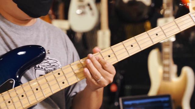 ลายเฟรมที่ไม่ธรรมดาจาก Player Series | Fender Player Plustop Jazz Bass DE Limited Edition Blueburst смотреть онлайн