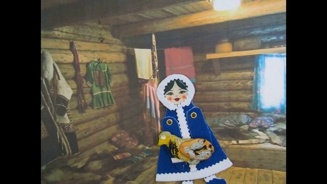 Мультипликационный фильм «Легенда о появлении орнамента глухарки и заячьи ушки».