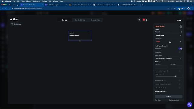 Edición de Foto de Perfil en FlutterFlow: Subir, Guardar y Mostrar con Firebase смотреть онлайн