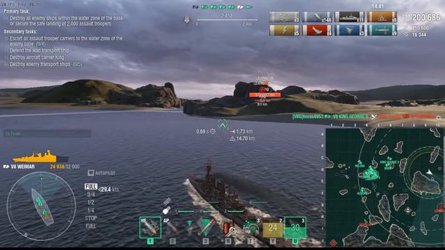 Solo Operation Narai 668k Damage Record - World of Warships смотреть онлайн