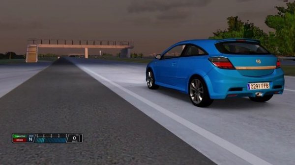 Opel Astra H OPC Performance Test Highway Assetto Corsa