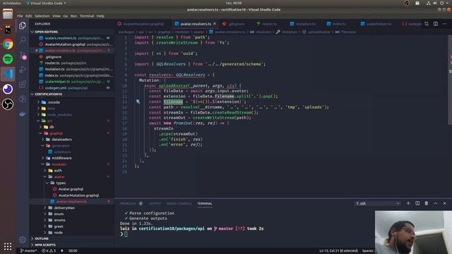 Fullstack Code Challenge com Relay, Parte 14: Upload de arquivos com graphql-upload смотреть онлайн