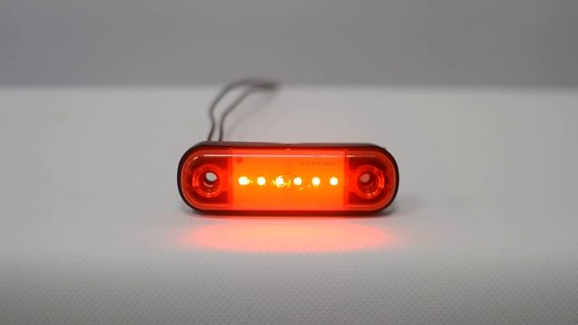 КировТент | Фонарь габаритный Slim 6 диодов красный 12 24В смотреть онлайн