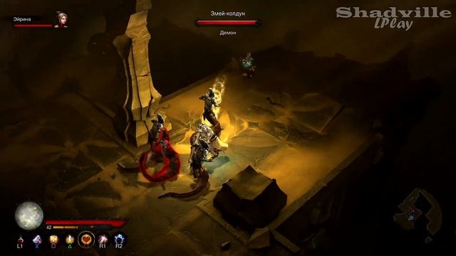 Diablo 3: Reaper of Souls (PS4) Прохождение #11: Застава Хасим смотреть онлайн