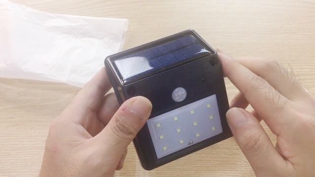 12-LED Solar Powered PIR Motion Sensor Wall Light Review смотреть онлайн