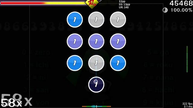 Hatsune Miku - Hatsune Miku Recites Pi [100 digits] -∞AR +EZ SS | McOsu! смотреть онлайн