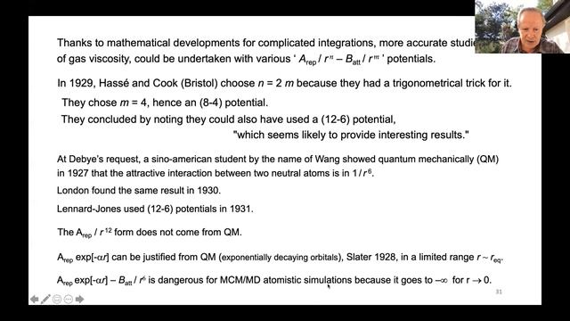 TYC Symposium: History (and Future) Of Modelling Materials Using Interatomic Potentials