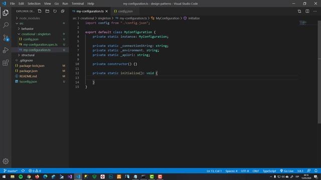 02. Patrones de diseño con TypeScript - Singleton смотреть онлайн