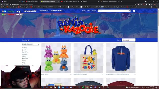 Retro checks out Undertale, Bugsnax, etc. plushies on Fangamer смотреть онлайн