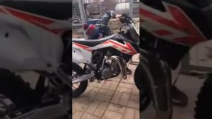Первый запуск ктм 85 sx