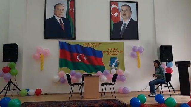 Ana dili günü tədbiri 2023 - Qusar rayon Hil kənd tam orta məktəbi смотреть онлайн