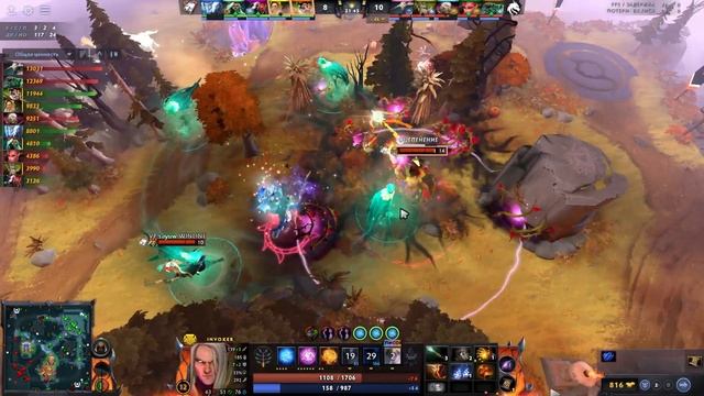 РАЗБОР ИГРЫ LARL НА ИНВОКЕРЕ ПРОТИВ VP НА ИНТЕ! Dota2 Invoker