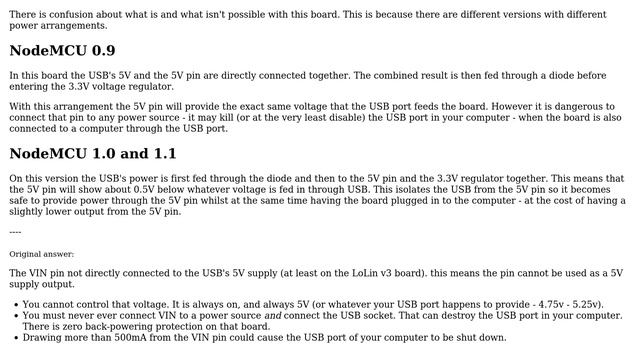 Arduino: NodeMCU - Vin pin as 5V output? (3 Solutions!!) смотреть онлайн