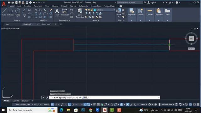Simple Floor Plan in Autocad in One hour (Part 23) смотреть онлайн