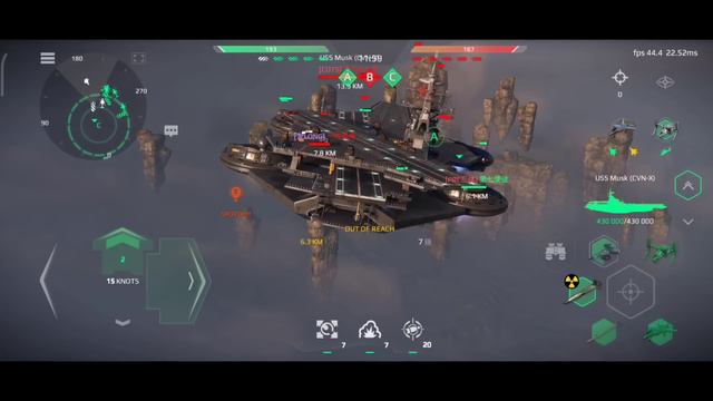 Modern Warships Skycarrier Battle With Helicarrier 🔥 || Modern Warships Helicarrier Gameplay смотреть онлайн