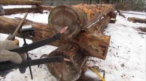 Работа с плотницкой чертой \ Working with carpenter feature