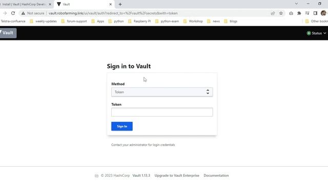Creating secrets in Hashicorp Vault using CLI смотреть онлайн