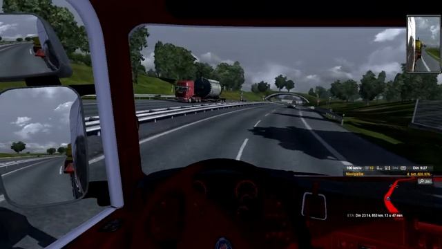 Euro Truck Simulator 2 Taking a 28 ton big crane смотреть онлайн