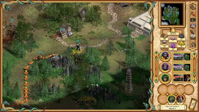 Heroes of Might and Magic 4 - A Wind of Thorns FINALE - Champion difficulty смотреть онлайн