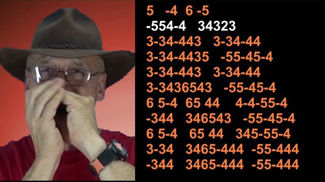 nº209 Can You Feel The Tonight ( Elton John ) tablatura armonica Bb Diat. Mundharmonika смотреть онлайн