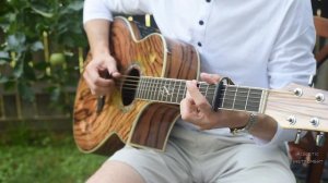 Славьте Бога славьте в песнопеньях на гитаре acoustic guitar | Serge Deni