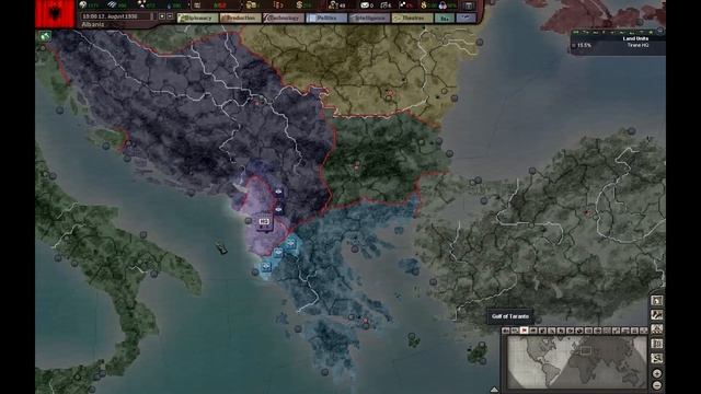 Hearts of Iron 3 Their Finest Hour Let´s Play Albania World Conquest EP01 смотреть онлайн