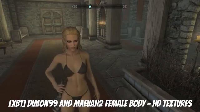 Skyrim SE xbox One Mods|[XB1] Dimon99 And Maevan2 Female Body - HD Textures смотреть онлайн