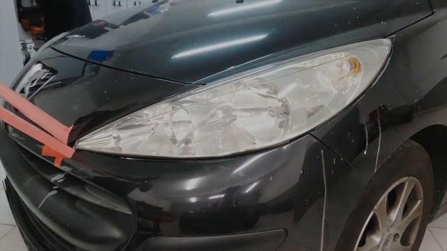 Polimento e correção de faróis - Aplicação PPF Stek смотреть онлайн