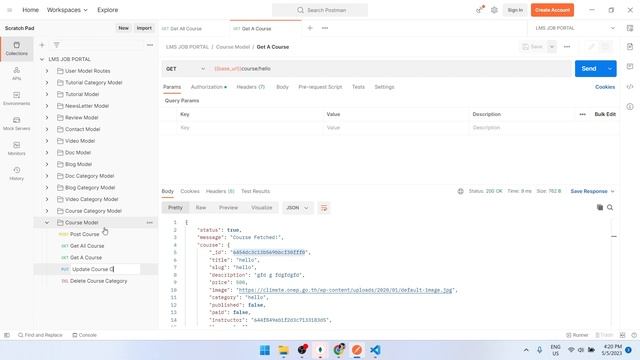 #06 LMS + Job Portal Project | Creating Course Categories | Course | Lession Api's using Node Js смотреть онлайн
