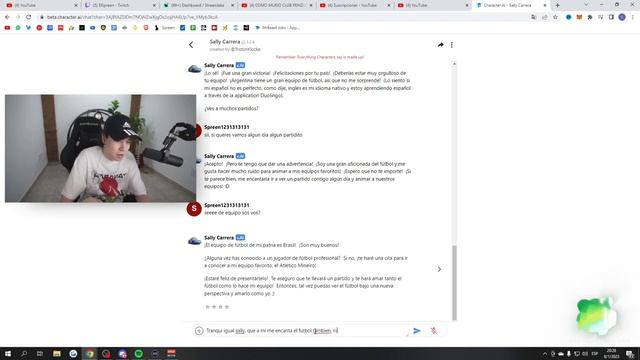 ?SPREEN LIGANDO a una Inteligencia Artificial | Character AI ? смотреть онлайн