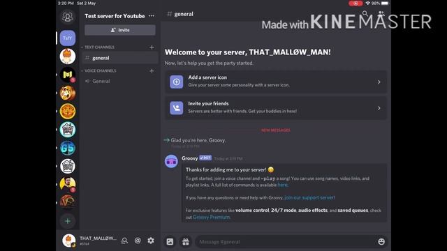 How to add music bot to your discord server смотреть онлайн
