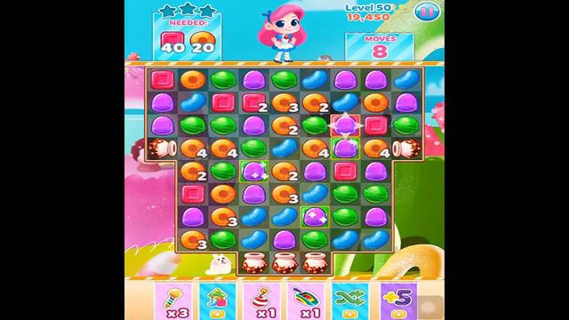 Candy Blast Mania - Level 50 Walkthrough Guide смотреть онлайн