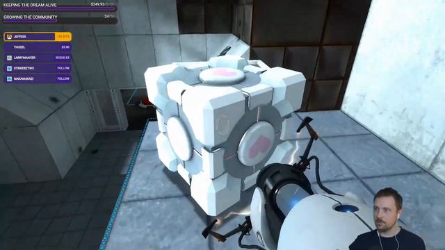 Portal #2 CUBE AND ROBOTS смотреть онлайн