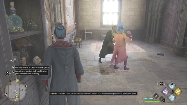 Random Peeves Attacks Hogwarts Legacy Wheeeee! смотреть онлайн