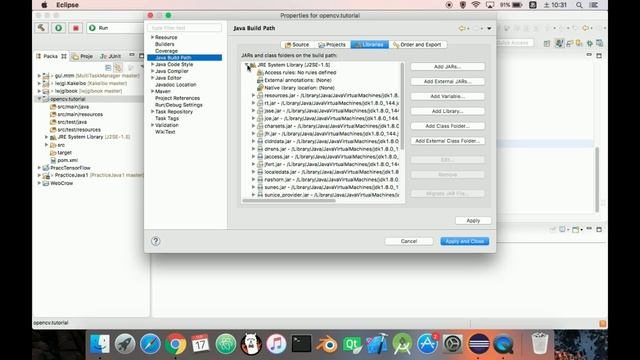 Java OpenCvをEclipseにセットアップ смотреть онлайн