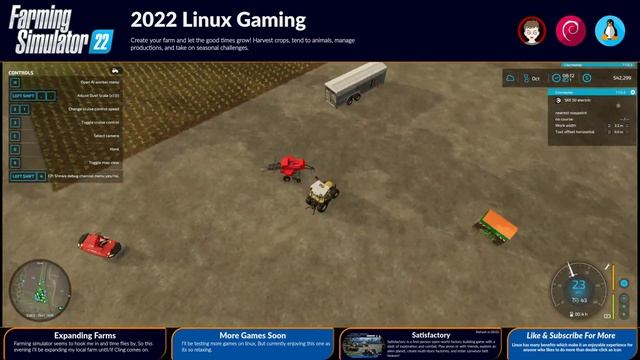 ? Farming Simulator 22 ? - 2022 Linux Gaming (w Multiplayer) (#12) смотреть онлайн