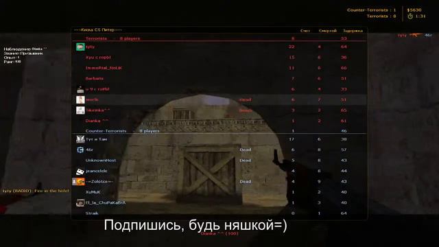 Server -= Киска КС Питер =- ll2wot.ru смотреть онлайн