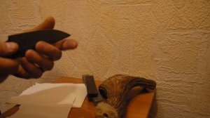 Тест ножа сталь Р6АМ5