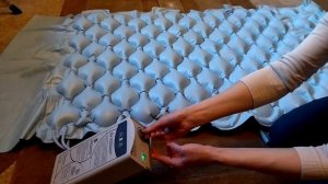 Распаковка — Матрас противопролежневый Antar Ячеистый с принадлежностями