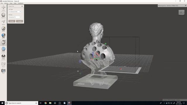 How To Split Large STL Files - Meshmixer Tutorial For Beginners смотреть онлайн