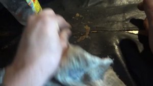 Ремонт тента пвх (способ сварки утюгом).