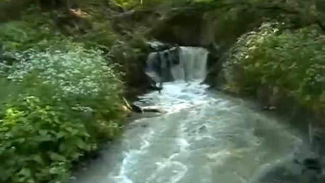 Загрязнение реки Белая. Алчевск. смотреть онлайн