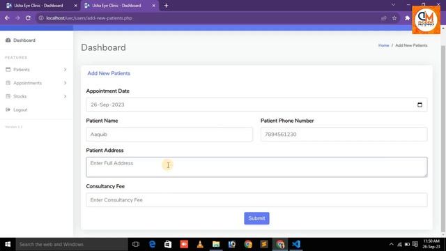 Eye Clinic Management System Using Php MySql | Php projects | Source Code Available смотреть онлайн